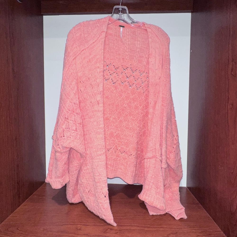 Free People loose knit cardigan